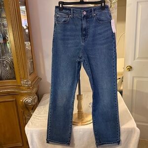 Classic Women’s Blue Straight-Leg Jeans